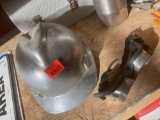 Antique Hardhat and goggles no liner in hardhat