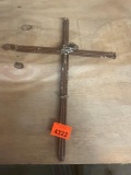 Cross made out of nails