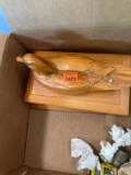 wooden duck
