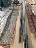 2 1/2 inch Black pipe, 10 foot long
