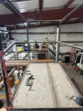 4 ft......x 5 ft cage, forklift cage