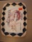 painted wooden tray for wall art