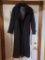 London fog hooded trech coat womens size 12