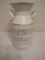 Farmers Market White Galvanized Metal Can