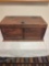 Wooden Box With Lid And Handles