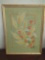 Framed Wall Decor Embroidered Flower Images