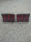 Vintage Ford Mustang set of rear tail lights