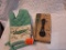 pot holders and measuring spoons