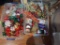 Christmas supplies- bows and ribbons etc
