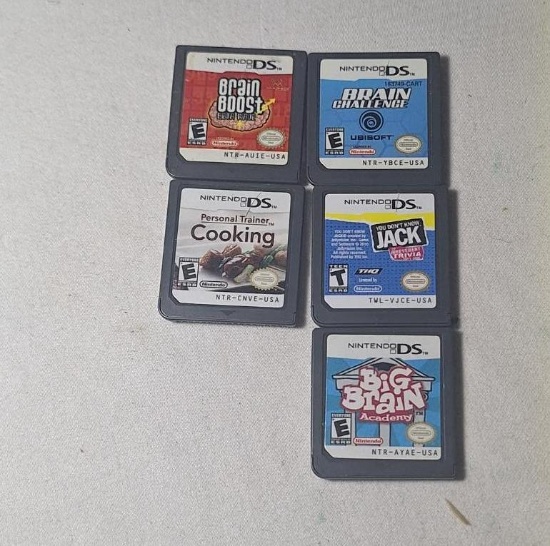 Nintendo DS games- no cases