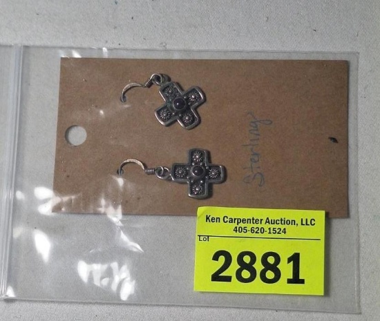 Earrings- sterling silver