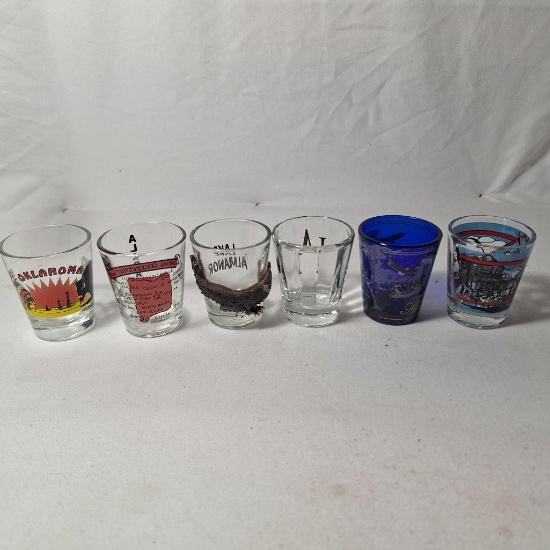 shot glasses