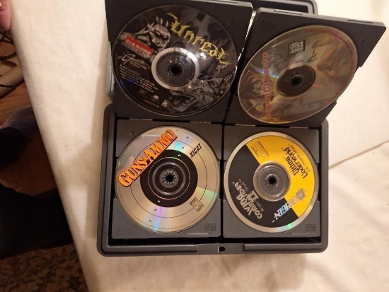 Binder full of pc games