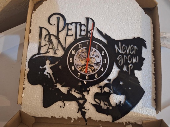 Peter Pan clock