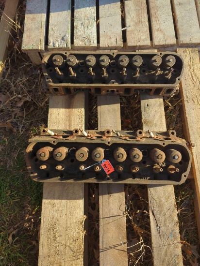 FORD Cast Iron V8 Engine Heads Set of 2