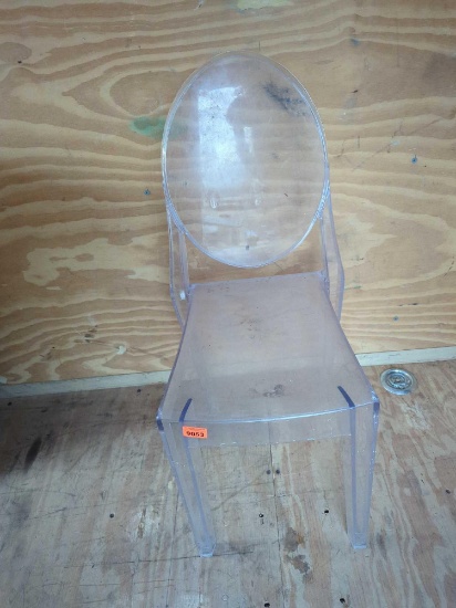 Clear Lexan chair