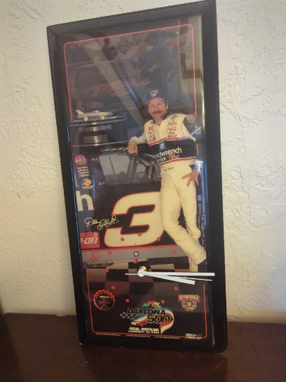 VTG 1988 Dale Earnhardt Daytona 500 40th Annual Wall Clock