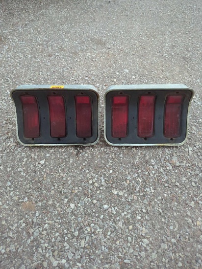 Vintage Ford Mustang set of rear tail lights