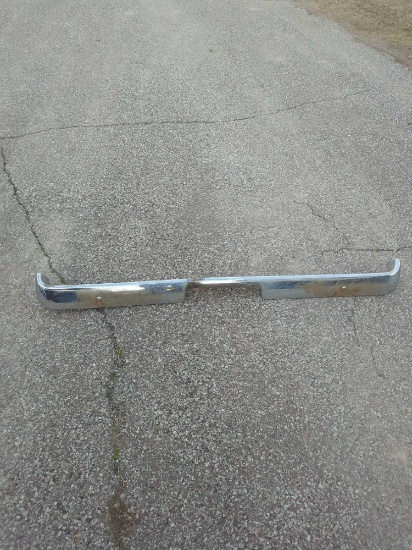 Vintage Ford Mustang rear bumper