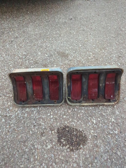 Vintage Ford Mustang Rear Tail light assemblies
