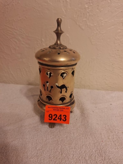 brass inscense burner