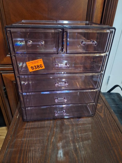 Plastic organizer drawers