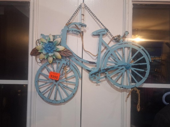 Wall art- metal bicycle