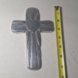 Metal cross - wall decor