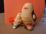 Human Beans small ceramic figurine