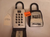 2 lockboxes