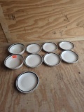 GIBSON 9 piece set of dishes