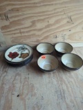 10 Piece Set of Dishes PFALTZGRAFF Painted Poppies
