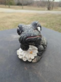 Frog Yard Statue