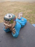 Person yard Statue