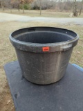 Large Black Plastic Pot Planter