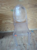 Clear Lexan chair