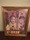 Framed Baseball Wall Art Christy Mathewsom Ty Cobb