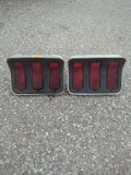 Vintage Ford Mustang set of rear tail lights