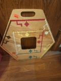 Large wooden game board