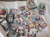 mixed lot of sports trading cards