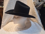 Dynafelt Black Cowboy hat 6 5/8