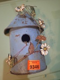 decorative metal bird house
