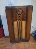 Antique Philco Radio 3.5 ft tall- read descr