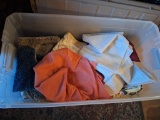 Large tote with some linens