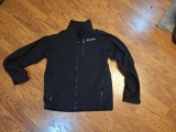 Columbia black zip up windbreaker size M