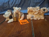 pig figurines