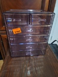 Plastic organizer drawers