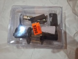 Locking door knob- oil rubbed bronze with handle for easy grip