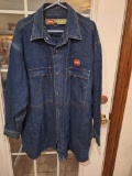 XL Men_s denim jacket - Durable Construction premium quality