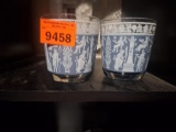 Grecian style drinking glasses